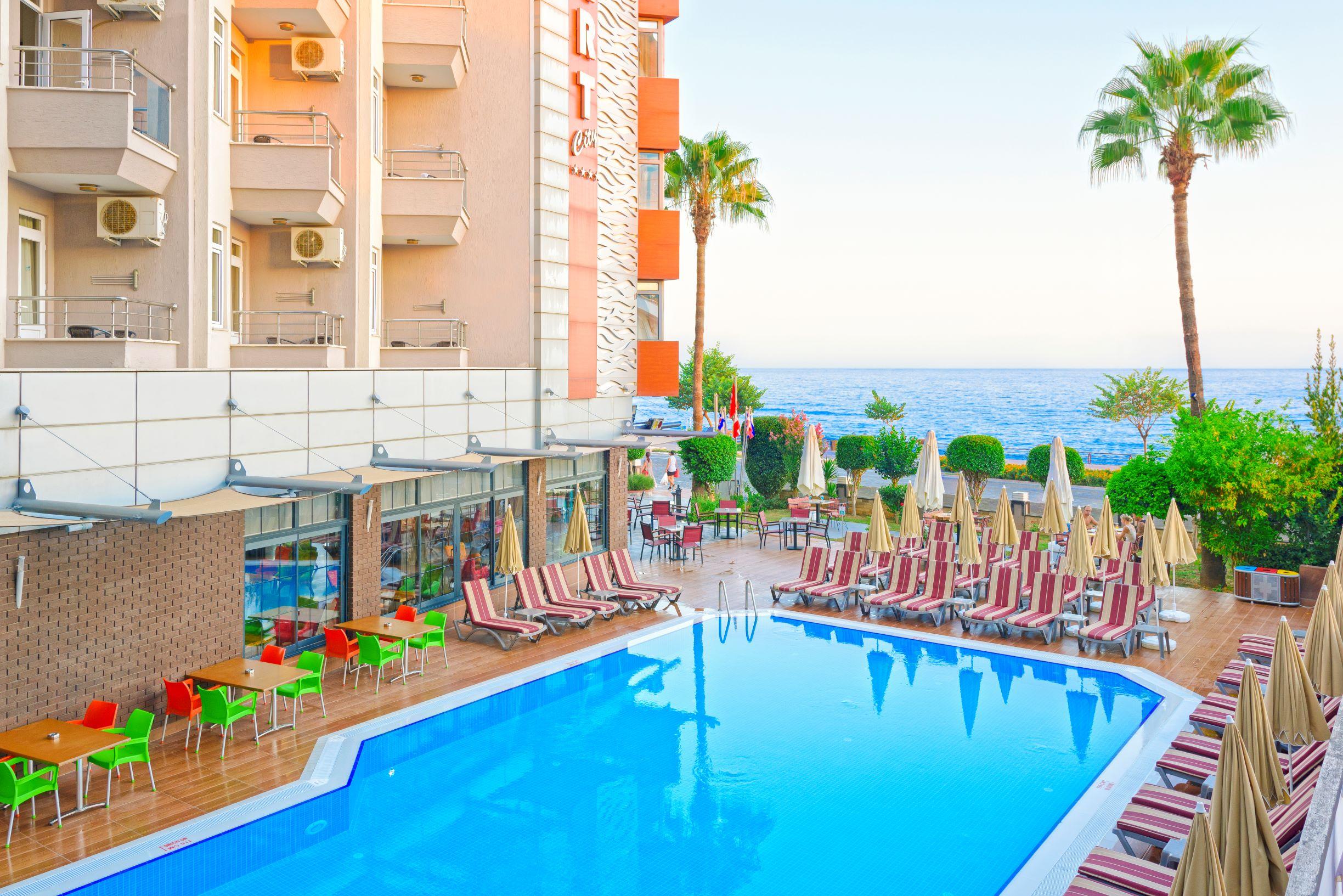 Monart City Hotel Alanya Exteriör bild